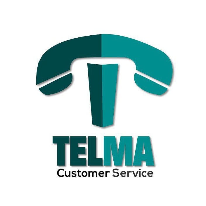 طراحی لوگوی شرکت خدمات مشتریان  تلما